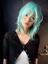 .elice 心斎橋 ダブルカラー/ウルフレイヤーカット【9/1NEWOPEN(予定)】 ショートウルフハイライトマッシュウルフシースルーマッシュ