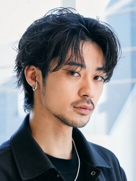 バイフィフス 原宿/表参道(by fifth) 原宿毛流れセンターパートフェザーショートビジネスショート