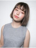 ナチュラルにストレートヘア!