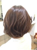 前下がりボブ