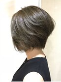 大人☆フェミニン ショートボブ