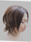 メリハリカットと外国人風カラー