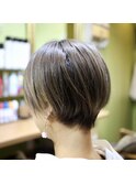 形の綺麗なボブ♪