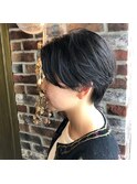 Aimee マッシュショート×アッシュグレー
