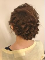 クロ(KURO.)&nbsp;編み込みアップ