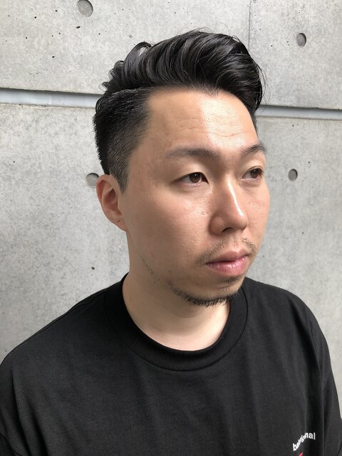 ポンパドール ×フェード　[20代30代40代50代][恵比寿]