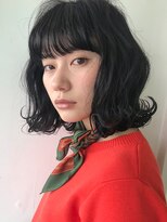 アカ(ACA)&nbsp;【ACA】ブルーアッシュイルミナカラー大人ボブ