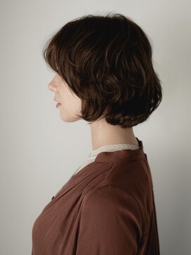 エンタク 新宿三丁目店(enntaku) [enntaku 新宿]くせ毛風アンニュイパーマ　マニッシュショート