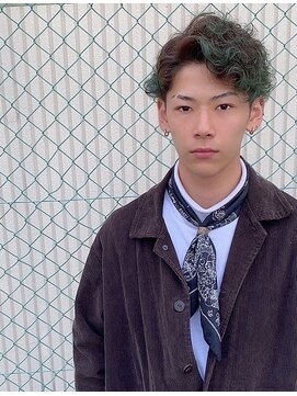 ミル(MILE.) グラデーショングリーン