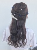 ☆編み込みハーフアップ☆