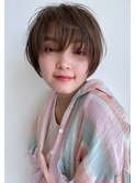 長めバング☆オシャレショート