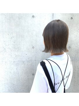 ジーナ セントラル銀座(Zina) ミニボブ＊透明感＊ラベンダーアッシュ【ZinaCENTRAL】