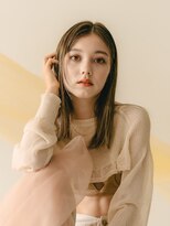 ベンジー 仙台店(benji)&nbsp;さらっとシンプルでかわいいミディアムヘア