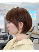 ウザバング　小顔補正立体カット　こなれヘア　おおばたける