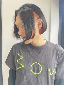 エオル(e'ole) ボブ×インナーカラー