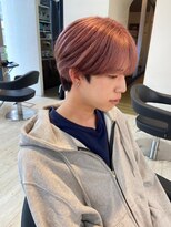 インク サカエ(inq sakae)&nbsp;メンズ/マッシュ/サーモンピンク