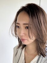 マスタード(MASTARD)&nbsp;レイヤーカットミディ×透明感カラー