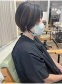 ハイライト×ショートスタイル