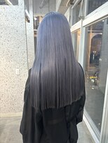 ラニヘアサロン(lani hair salon)&nbsp;透け感ブルー