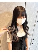 プルエクステデザインセミロング10代20代30代