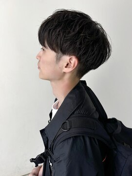 ゼスト パーク(ZEST PARK) マッシュ メンズカット ツーブロック ニュアンスパーマ 《宮坂》