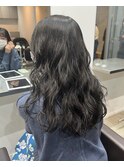 黒髪でもかわいいパーマスタイル♪