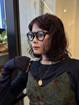 レティ(lety)&nbsp;ゆるっとボブパーマに暖色系ヘアカラー