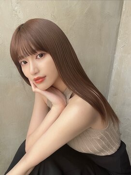 アフロート ルヴア(AFLOAT RUVUA) 20代30代大人かわいいセミロングヘア★ブランジュ