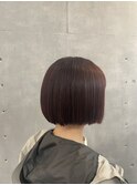 テリボブ　ミニボブ　ピンクブラウン
