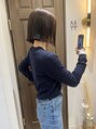 ハレケメリディッシュ(HAREKE meridish) レディースボブスタイルも切るのが好きです!