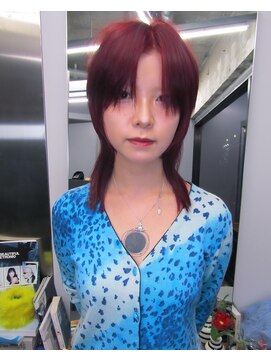 コードプラスリム(CODE+LIM) レイヤーカット/顔周りカット/ハッシュカット/ミディアムヘア