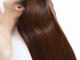 ボヌールヘアー(BONHEUR hair)の写真/徹底的にダメージレスにこだわり、髪質改善しながら自然なストレートヘアに◇指通りの良さと艶に好評の声◎