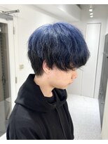 メンズペレ 渋谷(MEN'S PELE)&nbsp;ニュアンスパーマ/韓国マッシュ/スパイキーショート/渋谷