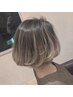 【白髪ぼかしにも◎】カット+ハイライト+オンカラー￥17600 