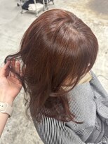 ネアー 新潟(NEER)&nbsp;アプリコットオレンジ/くびれヘア/ウェーブショート［新潟］