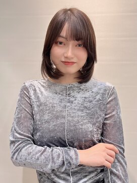 ロンド レグリーズ 立川(Lond leglise) ミニウルフレイヤーカット顔周り前髪韓国ショートボブ/立川