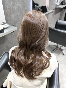 エースヘアー(A.hair) ミルクティーベージュ/レイヤーカット/髪質改善
