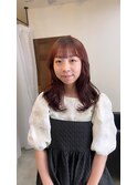大人可愛いピンクベージュ