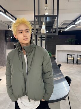 ハオ(hao) 【hao渋谷】ミルクティベージュ×スパイキーショート