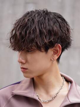 フィフスパーク(fifth PARK) 横顔もかっこいい！波打ちウェーブマッシュ