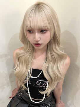 ベル 表参道Terrace(Belle) 韓国レイヤー×ブロンドカラー×表参道×原宿×渋谷×ハイトーン