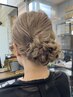 ヘアアレンジ　￥3500