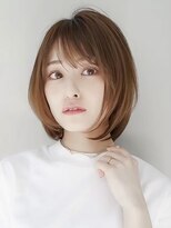 ギークス(GEEKS)&nbsp;【GEEKS渋谷】冬カラー/ココアブラウン/ウルフボブ/ボブレイヤー