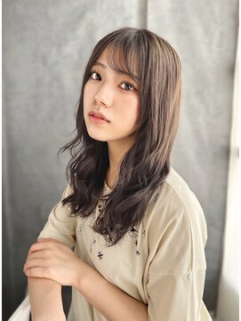 ラピス 銀座 blue店(Lapis) 【月1メンテ】白髪染めリタッチでも透明感カラー