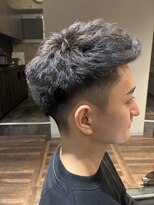 メンズココ メンズパーマ 韓国ヘア 日本橋店(MENS COCO)&nbsp;【アイロンパーマ】フェードカットパーマ