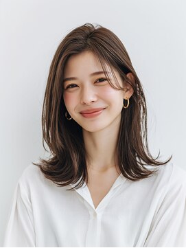 e.m.a プレミアムビューティーサロン 栄駅店(e.m.a PREMIUM BEAUTY SALON) レイヤーカット/イメチェン/外ハネボブ/美髪/ワイドバング/髪型