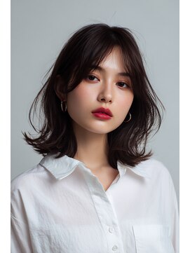 ロッソ ヘアアンドスパ 谷塚店(Rosso Hair&SPA) レイヤーカット/切りっぱなしボブ／エアリーロング