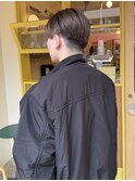 〈浅草 半個室〉メンズショート×ミルクティーブラウン
