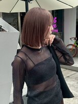 ロマリア(Lomalia)&nbsp;イメチェン/ボブ/ラベンダーグレージュ/前髪/表参道/原宿