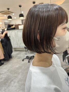 レト 梅田店(LETO) 小顔魅せボブ